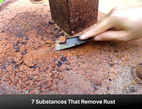 how to remove rust from metal safe deposit box|best way to clean rust off metal.